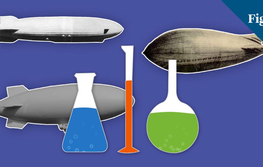 Dust blimps