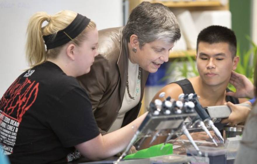 President Napolitano at UC Riverside