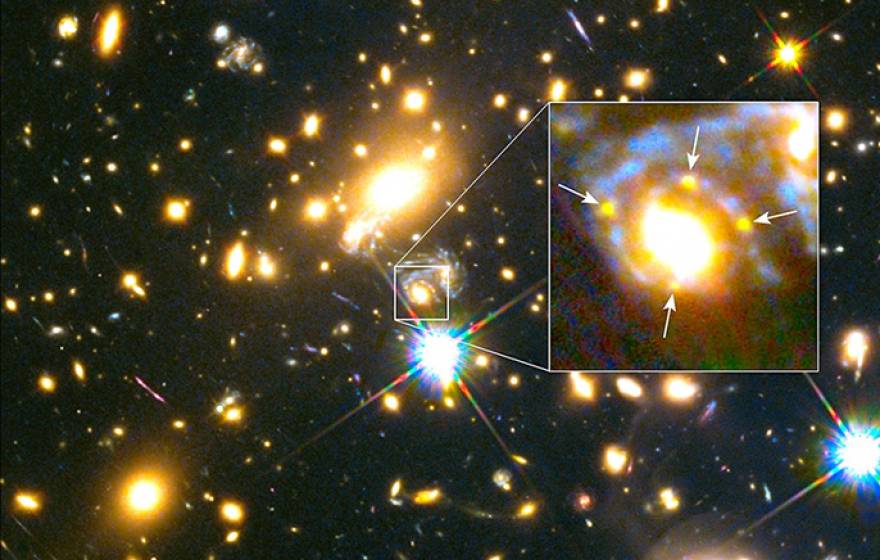 Refsdal supernova