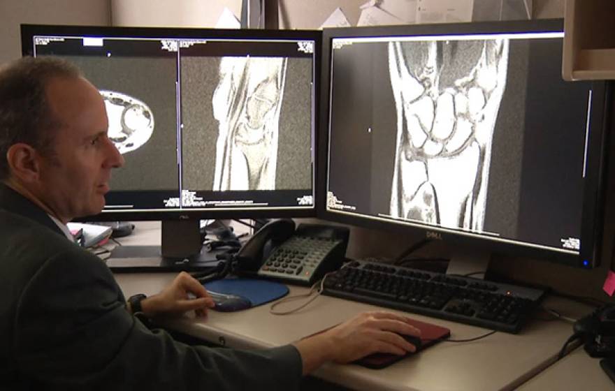 Robert Boutin, a UC Davis professor of radiology and specialist in musculoskeletal imaging. 