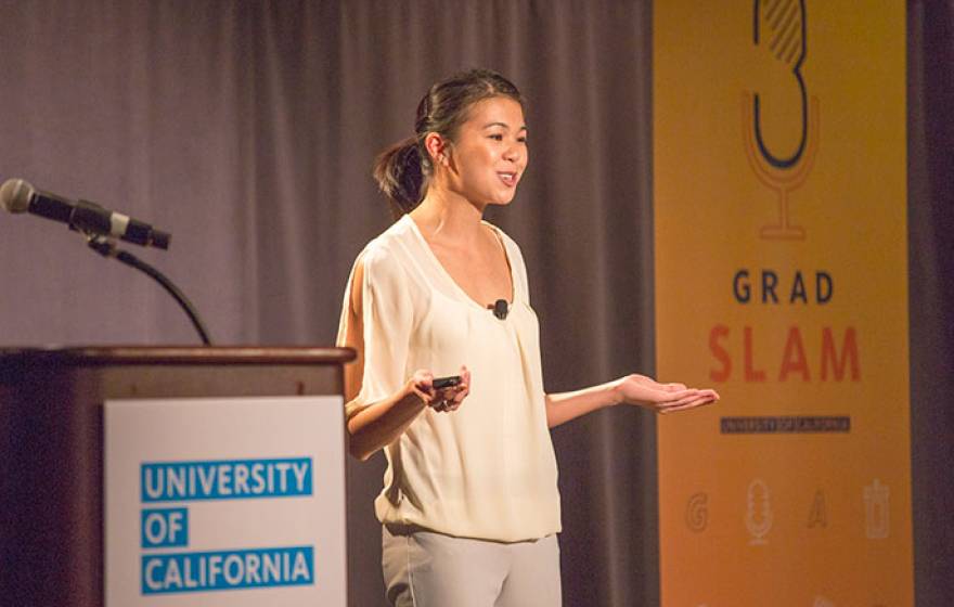 Ashley Fong, UC Grad Slam winner