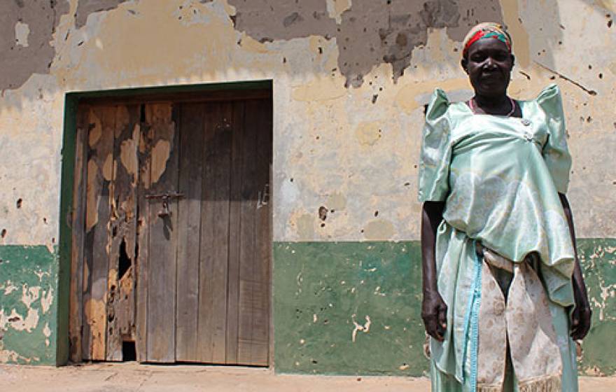 Ugandan woman outside church attacked by rebels