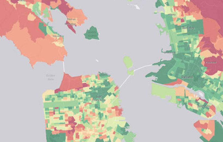 Bay Area Carbon Emissions Map