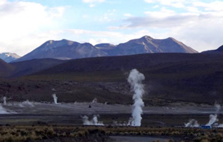 geyser field