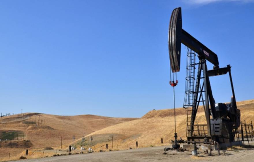 A pumpjack in Bakersfield, California