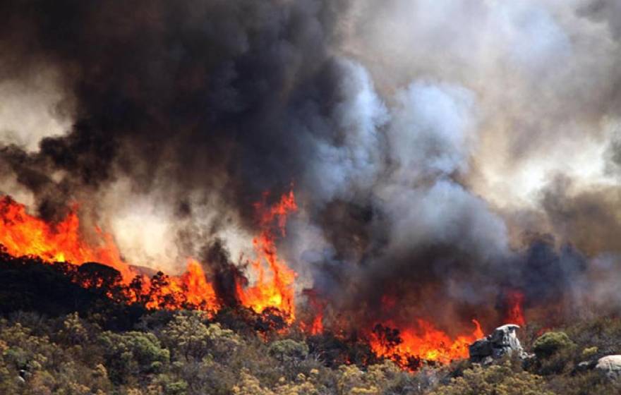 Buck Fire, Riverside County, 2012