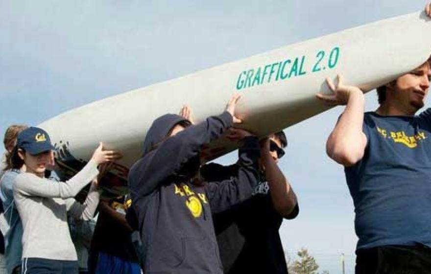 UC Berkeley concrete canoe