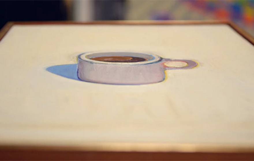 Wayne Thiebaud coffee cup