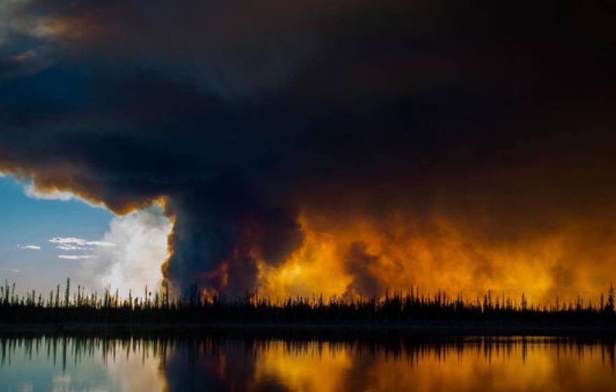 UC Merced wildfire