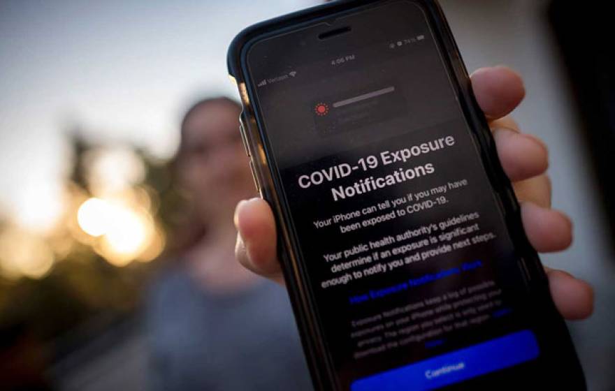 COVID notification app