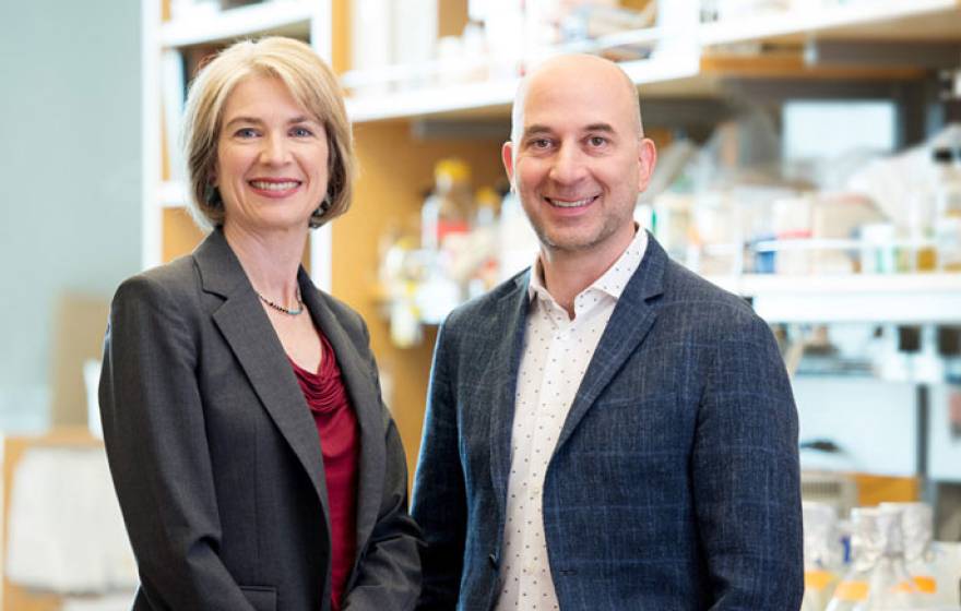 Jennifer Doudna of UC Berkeley and Jonathan Weissman of UCSF