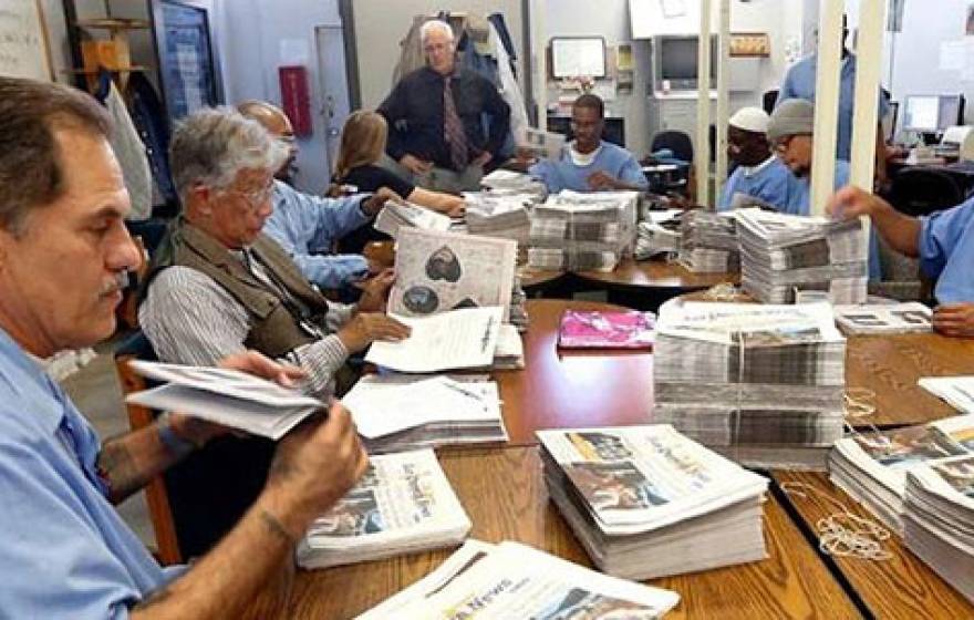 Bill Drummond and San Quentin inmates