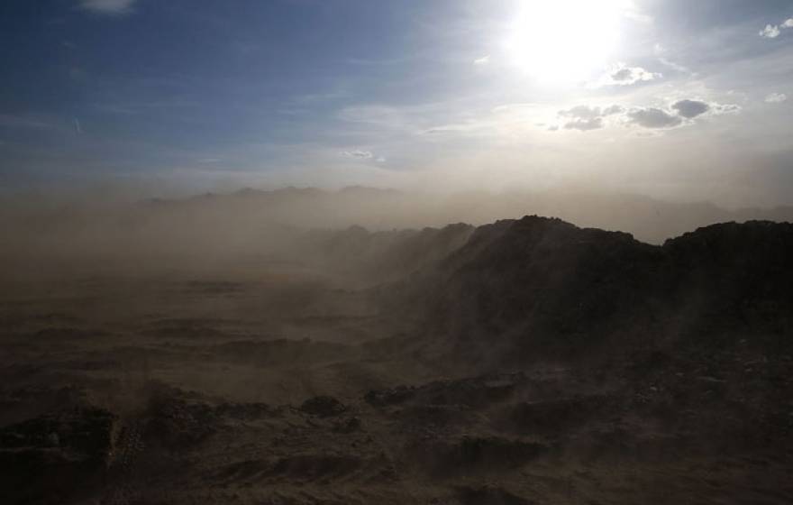 UC San Diego dust weather