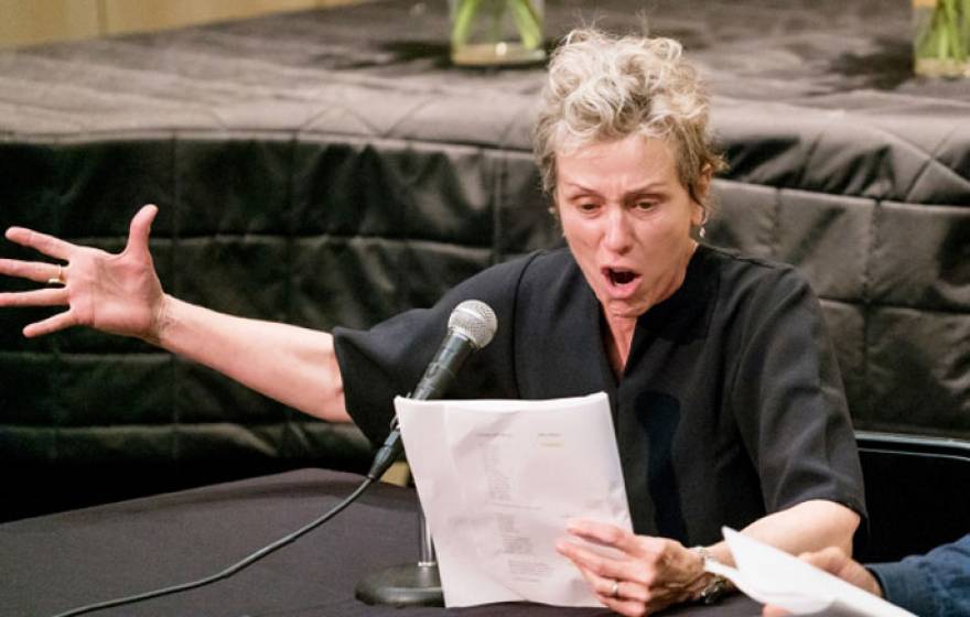 Frances McDormand at UCSF