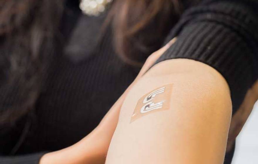 glucose testing tattoo