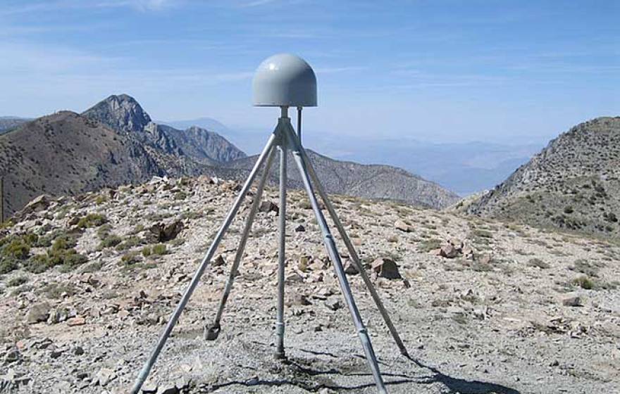 GPS station, Inyo Mountains