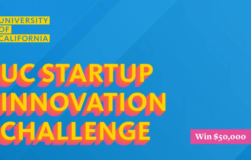 Image that says UC Startup Innovation Challenge
