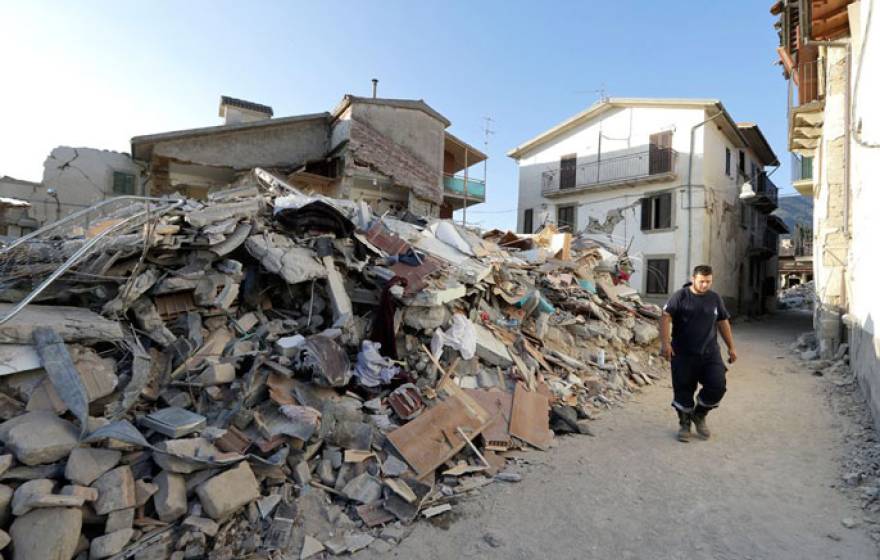 Italy earthquakes UCLA