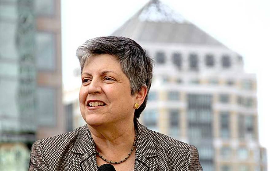 UC President Janet Napolitano