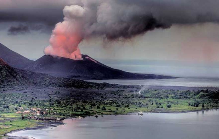 Tavurvur volcano