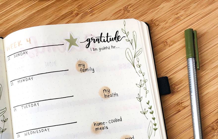 Frida gratitude journal