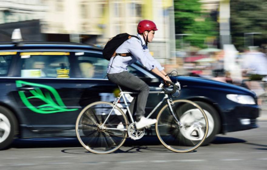 UCSF man bicycle