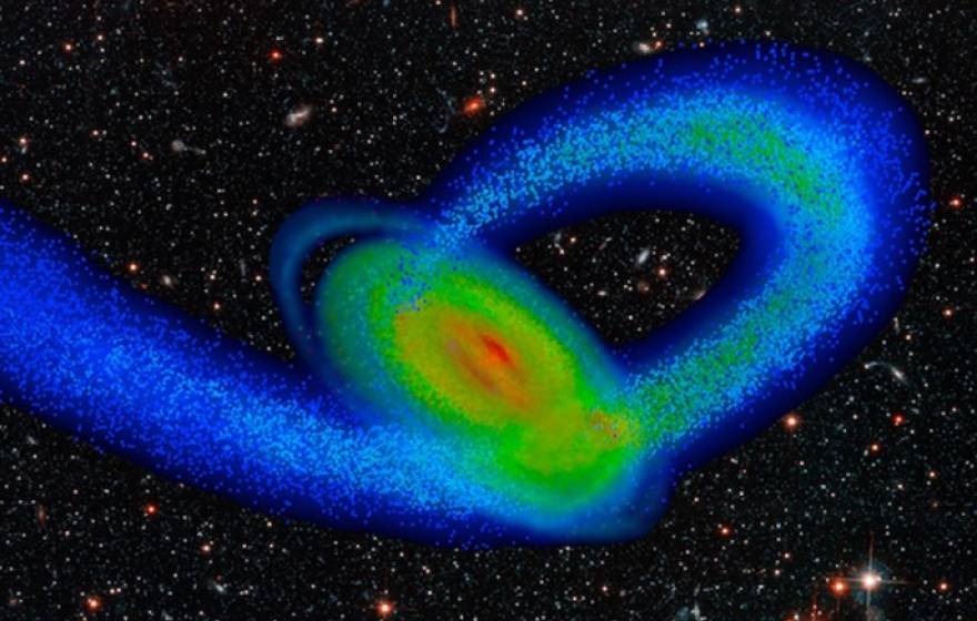 computer model of the Milky Way