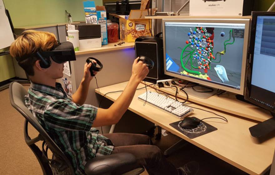 Nanome virtual reality UC San Diego