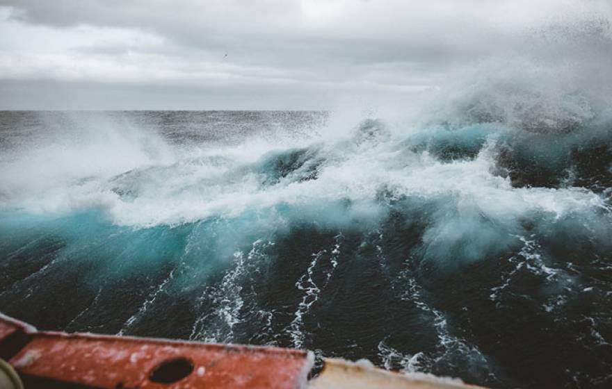 Southern Ocean storm