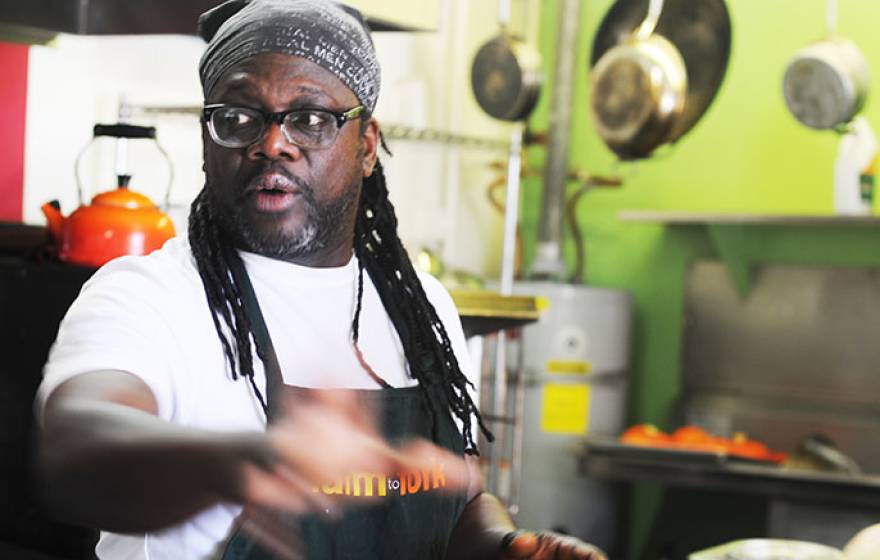 Matthew Raiford, a 2011 graduate of the Apprenticeship in Ecological Horticulture, will be honored at this year&#039;s Farm to Fork benefit dinner, a tradition he founded five years ago.