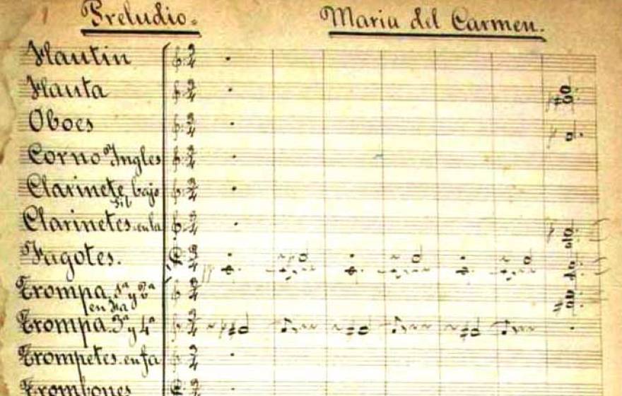 Maria del Carmen notes