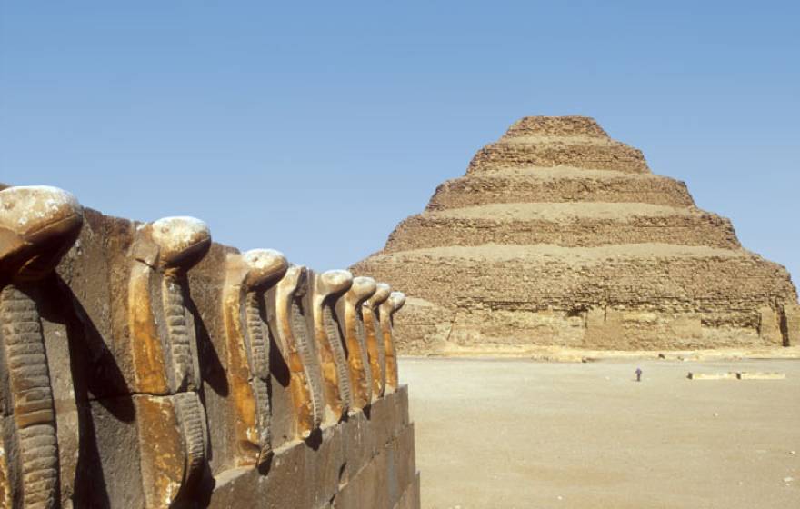 Saqqara, an ancient burial ground