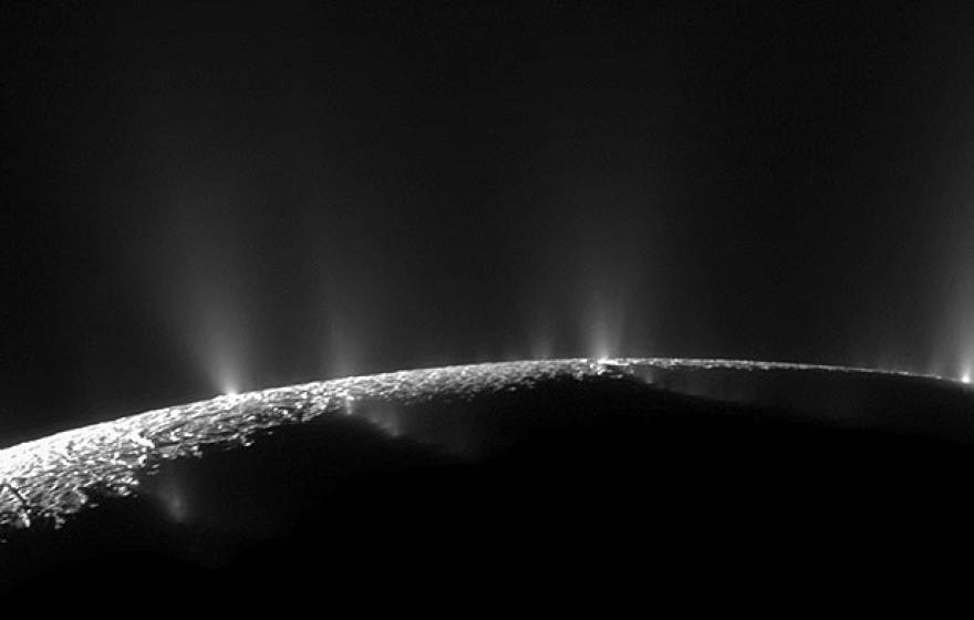 geysers on Saturn&#039;s moon Enceladus