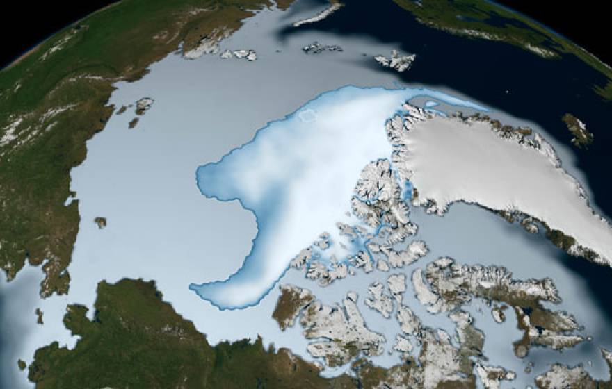 Arctic ice 