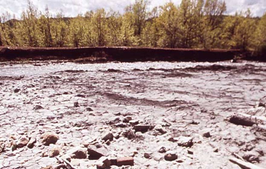 dry river bed