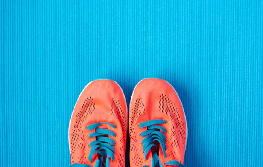 UCSF sneakers New Year's resolutions