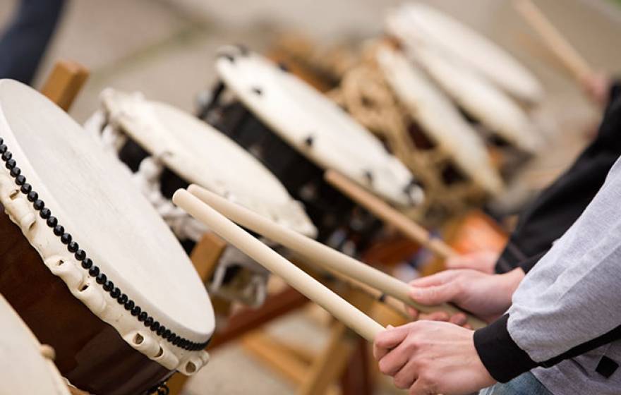 Taiko drumming