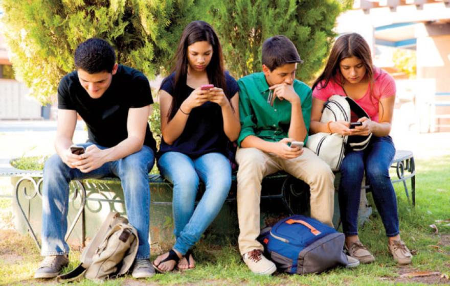 UC Irvine texting teens