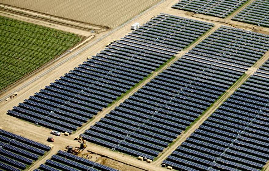 UC Davis solar panels