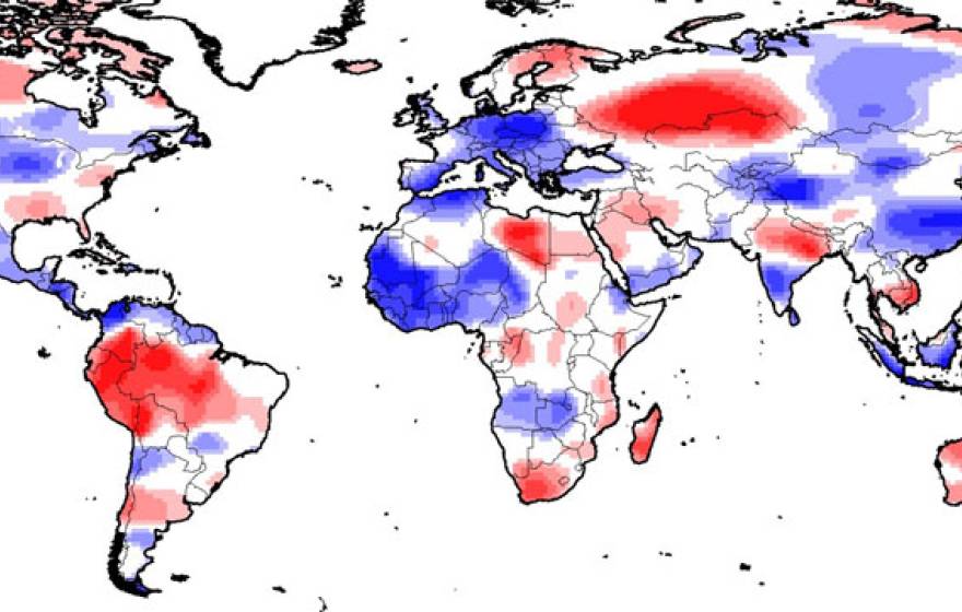 UC Irvine drought monitoring tool