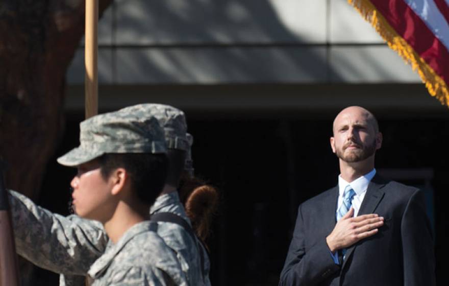 UC Irvine first generation military