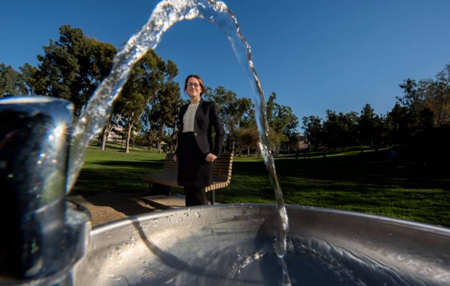 UC Irvine water hot spots