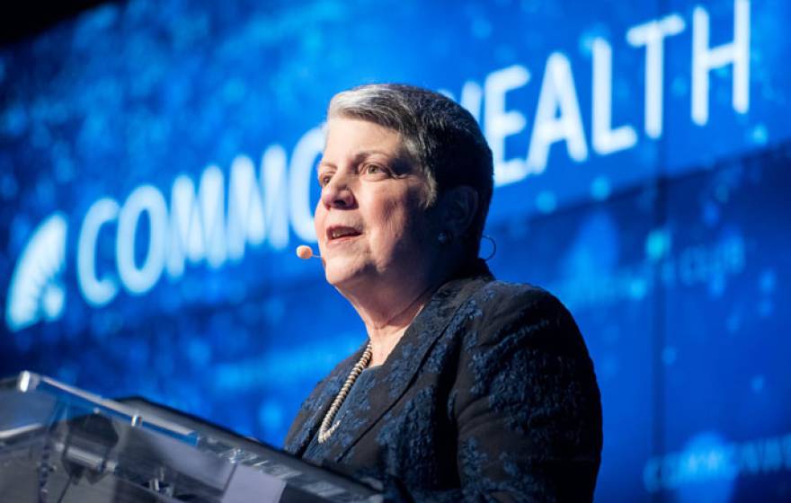 UC Janet Napolitano Commonwealth Club