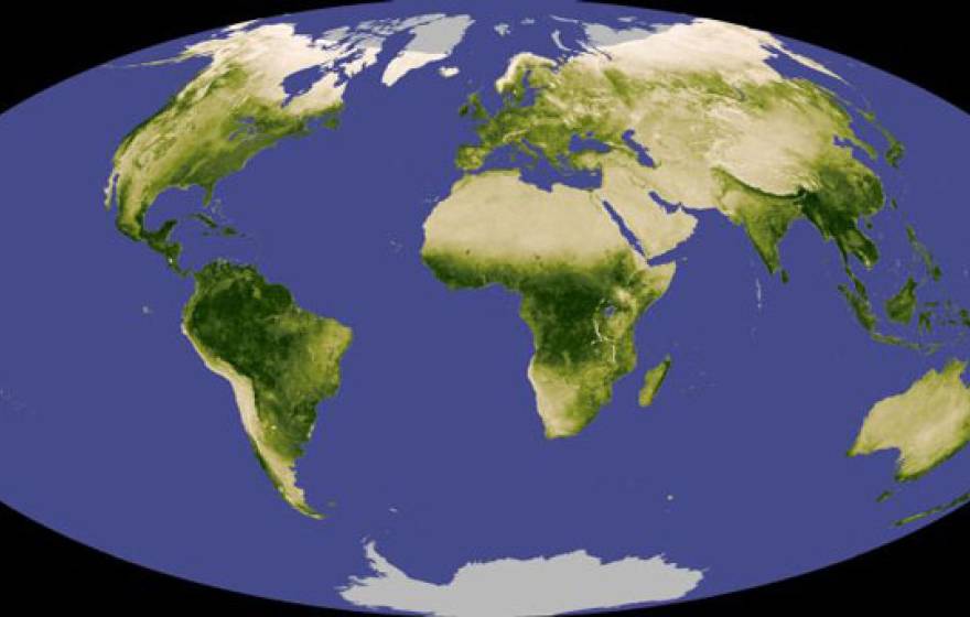 UC Riverside atmosphere map