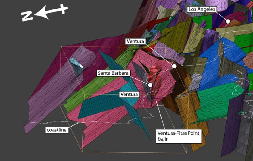 UC Riverside Ventura fault