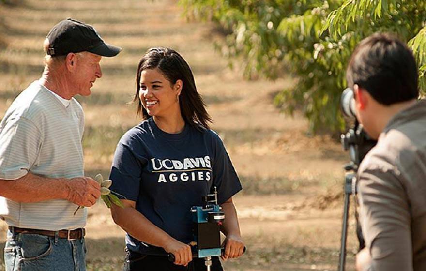 Tell your UC food research story with video. 