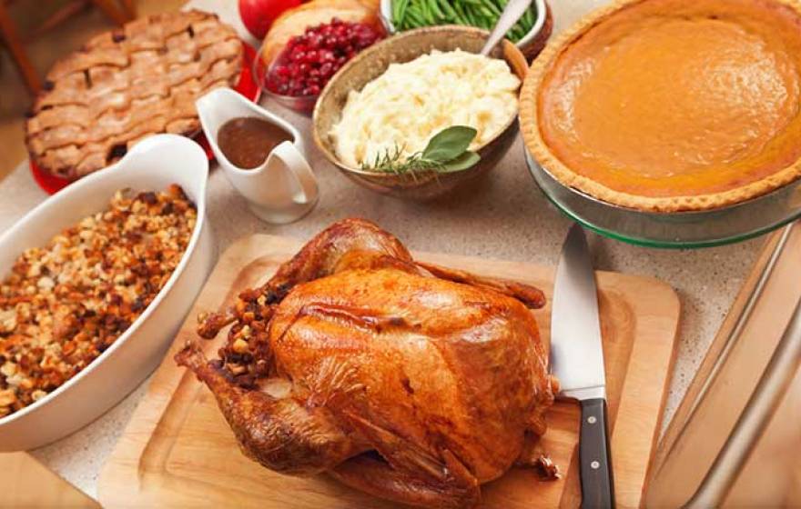 Thanksgiving foods