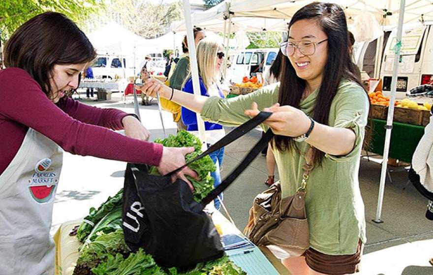 Farmers markets are one form of direct marketing. 