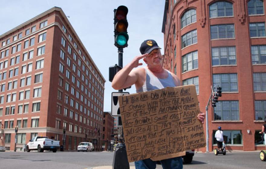 UCLA homeless veterans hero