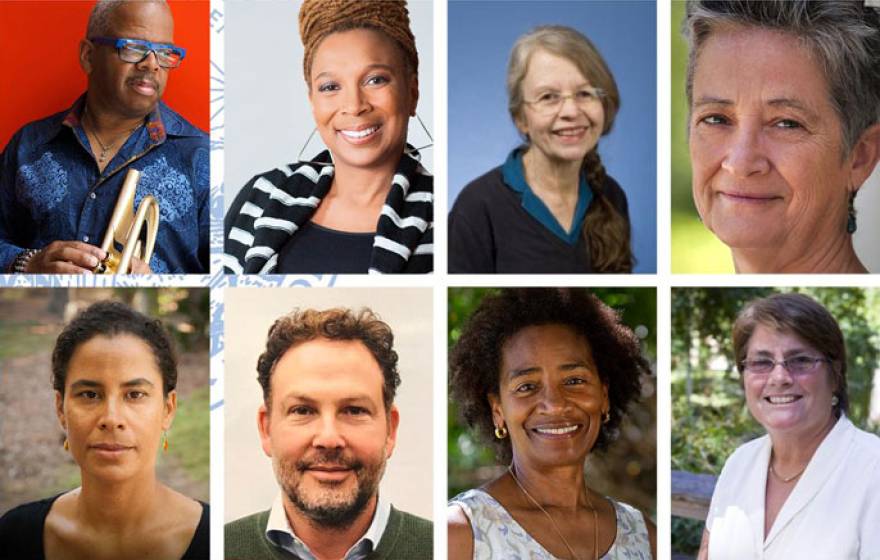 Photo collage of UCLA's 2021 class elected to the American Academy of Arts & Sciences